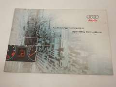 Audi 2001 Satellite Navigation System Manual Handbook 22256262820 (Item #217498) 