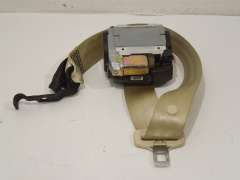 Audi A8 D3 NS Left Rear Seat Safety Belt Cream Beige 4E0857805B (Item #255821) 