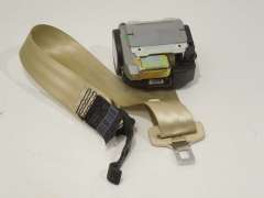 Audi A8 D3 Rear OS Right Seat Safety Belt Cream Beige 4E0857806B (Item #255820) 