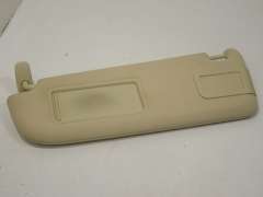 Audi A8 D3 NS Left Cream Beige Sun Visor With Vanity Mirror 4E0857551K (Item #255726) 