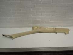 Audi A8 D3 OS Right Upper A Pillar Trim Cream Beige 4E0867234C (Item #186061) 