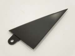 Audi A3 8P Rear OS Right Door Black Gloss Triangle Trim New 8P4853274CY9B (Item #412974) 