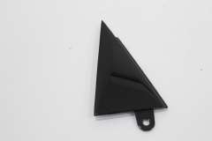 Audi A3 8P Rear NS Left Door Black Gloss Triangle Trim New 8P4853273CY9B (Item #414447) 