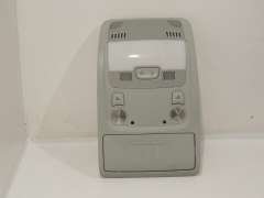 Audi A4 B8 Crystal Silver Front Interior Light Panel with Microphone 8T0947135BE (Item #469769) 