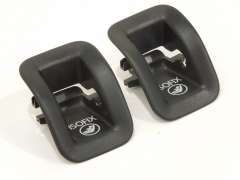 Audi A4 B8 Pair Black Isofix Slot Guide Trim Cover 8T0887233A (Item #408304) 