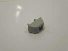Audi A6 C6 Sun Visor Hook Clip Cover Pearl Grey New Genuine 4F0857563Y20 (Item #333073) 