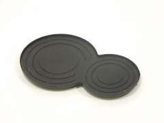 Audi TT 8J Centre Console Double Cup Holder Rubber Insert Black 8J0863328 (Item #437762) 