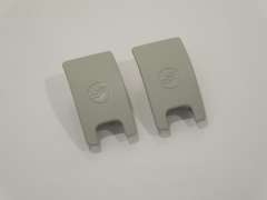 Audi A5 8T Pair Isofix Slot Trim Cover Star Silver New Genuine 8T0887187Z62 (Item #206912) 