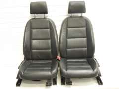 Audi A6 C6 Avant Black Leather Seats Interior With Door Cards 4F0881805AM (Item #457323) 