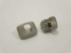 Audi A4 B6 A3 8P Silver Sun Visor Hook Clip 8E0857562A (Item #467688)