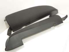 VW Passat B6 Rear Seat Bolsters Cushions Black Cloth 3C0885703AB (Item #201338) 