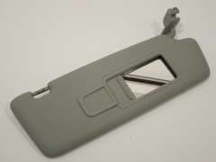 Audi A1 8X OS Right Drivers Sun Visor Titanium Grey 8K0857552 (Item #447006)