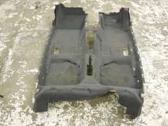 Audi A1 8X Full Black Carpet for Right Hand Drive Cars 8X2863367 (Item #483524) 