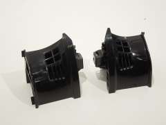 Audi A1 8X Pair Rear Seat Belt Guides Black 8X0857791A (Item #311509) 