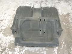 Audi Q7 4L Black Floor Carpet Rear Section 4L0863367A (Item #364915) 