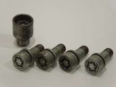 Audi A3 A4 A5 A6 A7 A8 TT Locking Wheel Nut Bolts And Key Code H 4F0698139C (Item #419791) 