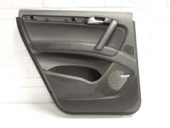 Audi Q7 4L Rear NS Left Black Leather Door Card for Bose 4L0867303C (Item #280696) 