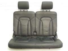 Audi Q7 4L Black Leather 3rd Row 6|7 Rear Seats Bench Base 4L0885405B (Item #393701)