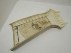 Audi A6 C7 OS Right B Pillar Trim Silk Beige 4G0867244 (Item #206043) 