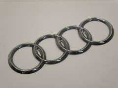 Audi A8 D2 Four Ring Logo Emblem Boot Badge 4D0853742A (Item #425357) 