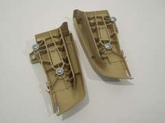 Audi A6 C7 Rear Seat Belt Guides Pair Satin Beige 4G8857792A (Item #207002) 