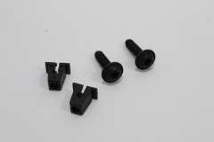 Audi A6 C6 A4 B8 A8 D3 Boot Bag Hook Fixing Kit New Genuine N10633202 (Item #412393) 