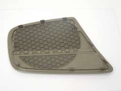 Audi A4 B8 Rear NS Left Door Speaker Cover Grill Kamut Beige New 8K00354351FU (Item #249007) 