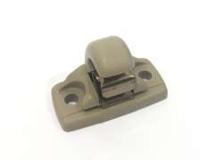 Audi A4 B7 Cabriolet Torrone Beige Sun Visor Hook Clip New 443857561H8X5 (Item #438146)