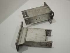 Audi A4 B8 Front Bumper Support Mount Brackets Pair 8K0807134C (Item #379826) 