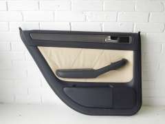 Audi A6 C5 Rear NS Left Blue Vanilla Cream Leather Door Card 4B0867303L (Item #213319) 