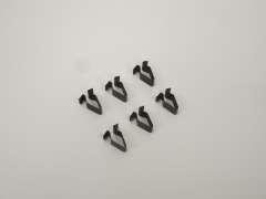 Audi A8 D3 Boot Lid Internal Carpet Trim Liner Clips x6 4A0867276A (Item #448193) 