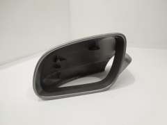 Audi A8 D3 NS Left Door Wing Mirror Cover Housing Atlas Grey LY7Q 4E0857507 (Item #216383) 
