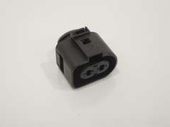 Audi A1 A3 A4 A5 A6 A7 Rear 2 Pin Flat Contact Wiring Connector New 1J0973752 (Item #232584) 