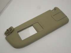 Audi A8 D3 NS Left Torrone Beige Sun Visor 4E0857551K (Item #440835) 
