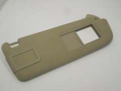Audi A8 D3 OS Right Torrone Beige Sun Visor 4E0857552K (Item #440823) 