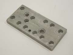 Audi A4 B6 B7 Cabriolet Hydraulic Line Securing Mounting Plate 8H0871412 (Item #221712) 