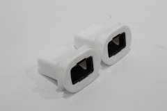 Audi A4 B8 A6 C7 A7 Q7 Rear Seat Base Fixing Point Grommets Pair New 4L0886373 (Item #432356)