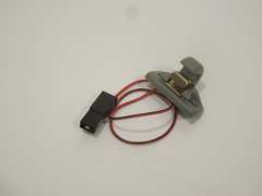 Audi 80 C4 100 Light Grey Platinum Sun Visor Hook Clip New 443857561J3VF (Item #334321) 