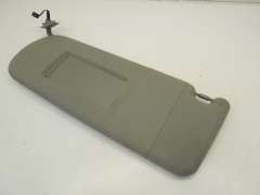 Audi A8 D2 FL NS Left Passenger Sun Visor Platinum Grey 4D0857551 (Item #139186)