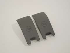 Audi A4 A5 B9 Pair Isofix Slot Trim Cover Rotor Grey New Genuine 8W0887187LV8 (Item #256413) 