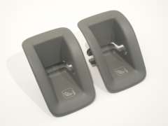 Audi A4 B9 A5 F5 A7 4K Pair Isofix Slot Guide Trim Covers Grey New 8W0887233BLV8 (Item #274307) 