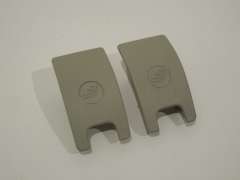 Audi A4 B8 A5 8T Pair Isofix Slot Trim Cover Light Grey New Genuine 8T0887187J50 (Item #400735)