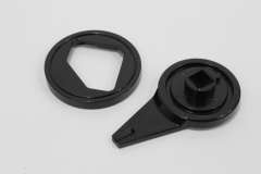 Audi A3 A4 A5 A6 A7 Boot Side Compartment Locking Pin Washer New 4L08674689B9 (Item #450793) 