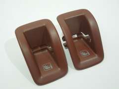 Audi A5 F5 Pair Isofix Slot Guide Trim Covers Arras Red New 8W0887233BKU6 (Item #326519) 