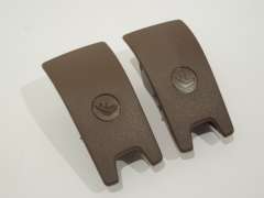 Audi A4 A5 B9 Pair Isofix Slot Trim Cover Nut Brown New Genuine 8W08871875E0 (Item #263775) 