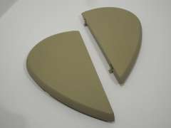 Audi A8 D3 Torrone Beige Dashboard Ends Fuse Panel Covers 4E0857085E (Item #329970) 