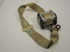 Audi A8 D3 Centre Rear Seat Safety Belt Cream Beige 4E0857807A (Item #255819) 