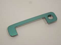 Audi A3 8L PF Front NS left Door Handle Cover Aqua Green LY6M 8D0837239E (Item #228759) 