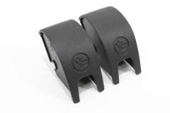 VW Golf Mk7 Pair Black Isofix Slot Cover Cap Trim Covers New Genuine 5G088718782V (Item #448766) 