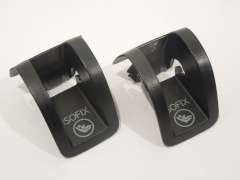VW Golf Mk7 Pair Isofix Slot Guide Trim Cover Titan Black New 5G0887233CCWM (Item #343466) 
